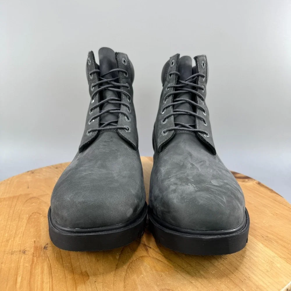 Timberland 6 Inch‎ Classic Mens Size 13 Waterproof Boots Dark Grey Primaloft NEW